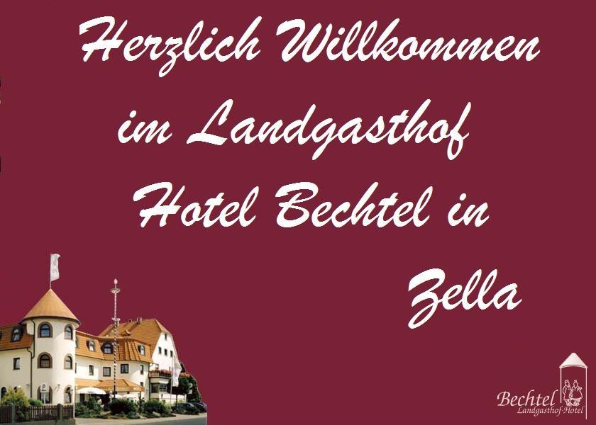 Landgasthof Hotel Bechtel Zella المظهر الخارجي الصورة